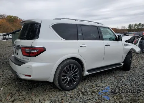 2024 Nissan Armada Platinum из США, поврежденный, VIN JN8AY2CD3R9707551
